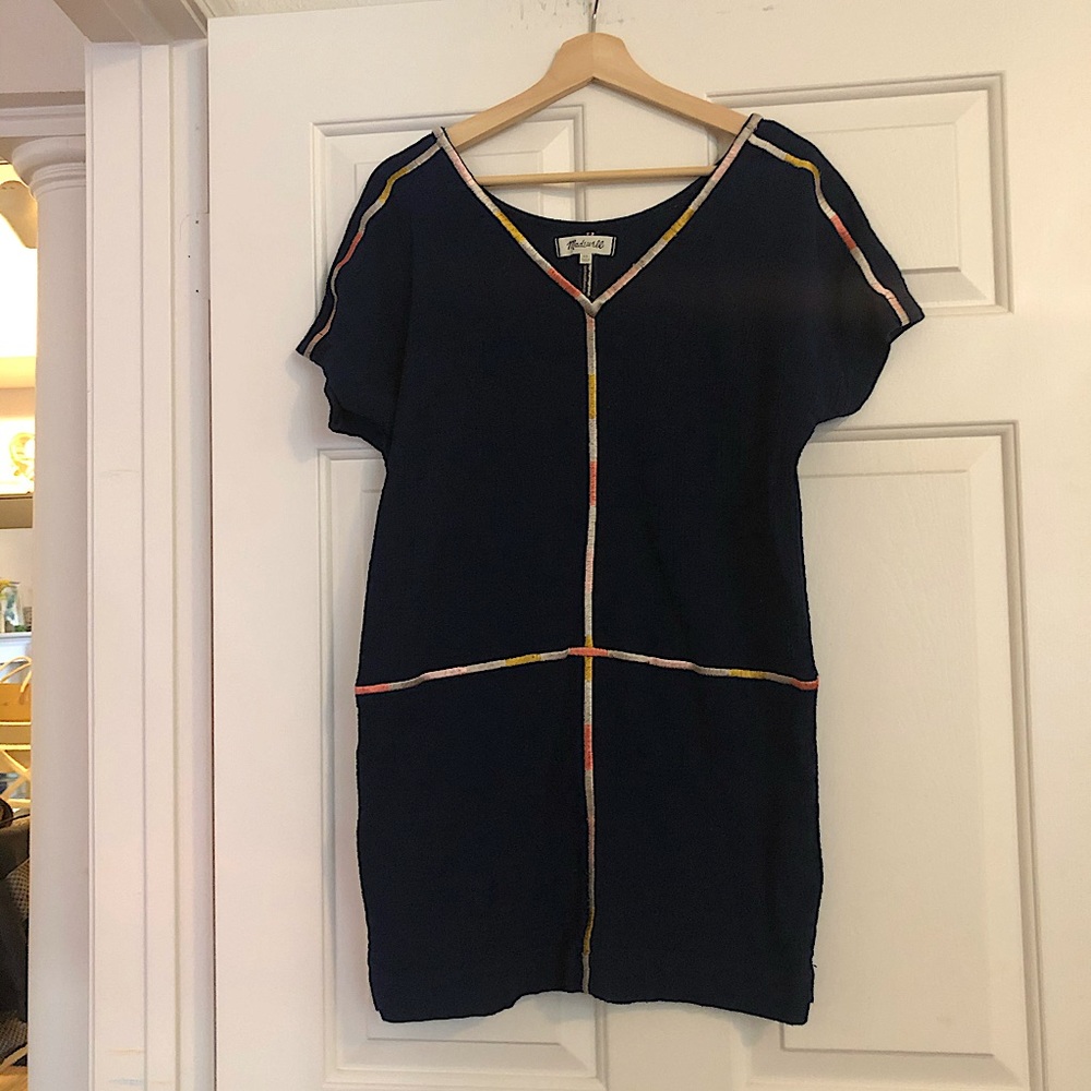 Madewell Isadora Embroidery Easy Dress sz XS